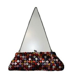 Colorful Button Unqiue Small Shoulder Bag